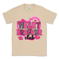 Mushroom Heart breaker club Valentine's Day Classic Tee - HowdyJamesFarm