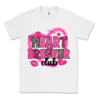 White Heart breaker club Valentine's Day Classic Tee - HowdyJamesFarm