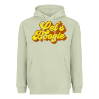 Matcha lets boogie shirt vintage dancing 1980s disco themed party t shirt Heavyweight Hoodie - linhVisuals
