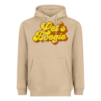 Mushroom lets boogie shirt vintage dancing 1980s disco themed party t shirt Heavyweight Hoodie - linhVisuals