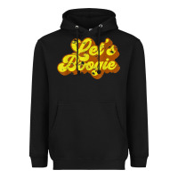 Black lets boogie shirt vintage dancing 1980s disco themed party t shirt Heavyweight Hoodie - linhVisuals