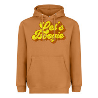 Meerkat lets boogie shirt vintage dancing 1980s disco themed party t shirt Heavyweight Hoodie - linhVisuals