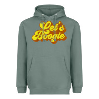 Sage lets boogie shirt vintage dancing 1980s disco themed party t shirt Heavyweight Hoodie - linhVisuals