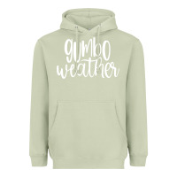 Matcha gumbo weather season in louisiana acadiana cajun lifestyle sweatshirt Heavyweight Hoodie - linhVisuals