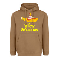 Toasted Coconut Yellow Submarine Heavyweight Hoodie - linhVisuals