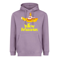 Lavender Yellow Submarine Heavyweight Hoodie - linhVisuals