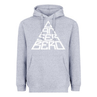 Heather Grey Canserbero Heavyweight Hoodie - linhVisuals