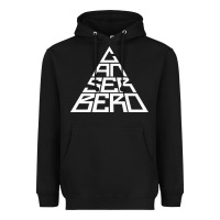 Black Canserbero Heavyweight Hoodie - linhVisuals