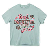 Best Daughter Ever Mother's Day Heavy Core Tee | Teevron
