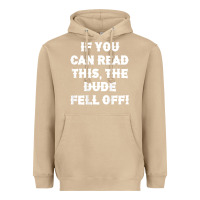 Mushroom if you can read this the dude fell off funny biker moto gift t shirt Heavyweight Hoodie - linhVisuals