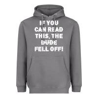 Storm if you can read this the dude fell off funny biker moto gift t shirt Heavyweight Hoodie - linhVisuals