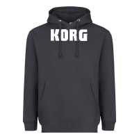 Smoke Korg Keyboard Heavyweight Hoodie - linhVisuals