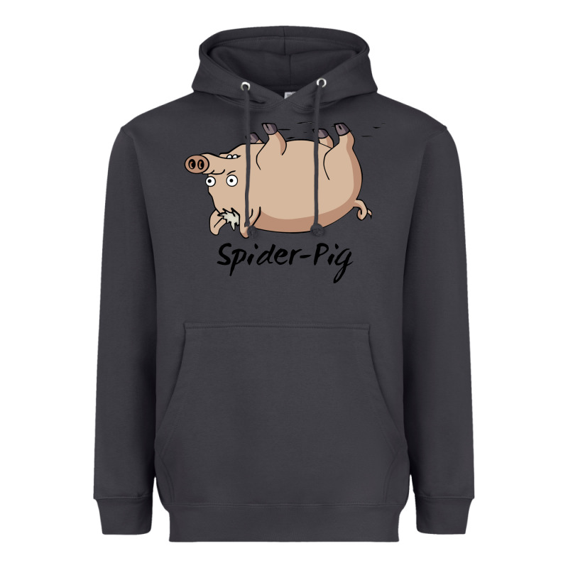 Spider Pig Heavyweight Hoodie by linhVisuals | Teevron