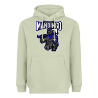 Matcha mandingo fighter chief, liberian superhero, african ancestry premium t Heavyweight Hoodie - linhVisuals
