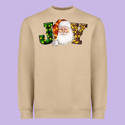 Christmas Santa Clause Joy Heavyweight Sweatshirt Designed By Adodesignshop