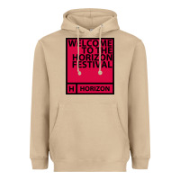 Mushroom Horizon Festival Heavyweight Hoodie - linhVisuals