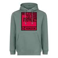 Sage Horizon Festival Heavyweight Hoodie - linhVisuals