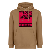 Toasted Coconut Horizon Festival Heavyweight Hoodie - linhVisuals