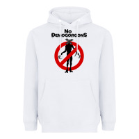 White stranger no demogorgons Heavyweight Hoodie - linhVisuals