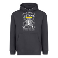 Smoke womens proud daughter of a vietnam veteran freedom isn't free v neck t Heavyweight Hoodie - linhVisuals