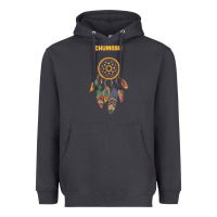 Smoke chumash tribe native american indian vintage dream catcher t shirt Heavyweight Hoodie - linhVisuals