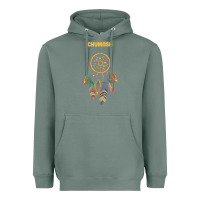 Sage chumash tribe native american indian vintage dream catcher t shirt Heavyweight Hoodie - linhVisuals