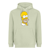Matcha the simpsons homer simpson face sweatshirt Heavyweight Hoodie - linhVisuals