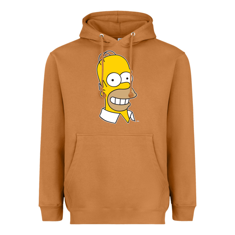 The Simpsons Homer Simpson Face Sweatshirt Heavyweight Hoodie by linhVisuals | Teevron