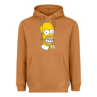 Meerkat the simpsons homer simpson face sweatshirt Heavyweight Hoodie - linhVisuals