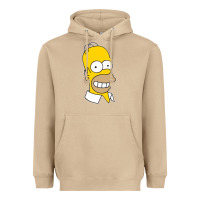 Mushroom the simpsons homer simpson face sweatshirt Heavyweight Hoodie - linhVisuals