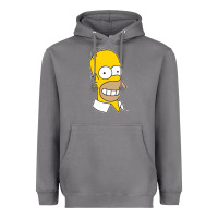 Storm the simpsons homer simpson face sweatshirt Heavyweight Hoodie - linhVisuals