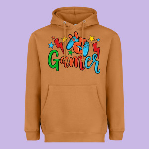 Gamer Heavyweight Hoodie Designed By Jahusdesignshop
