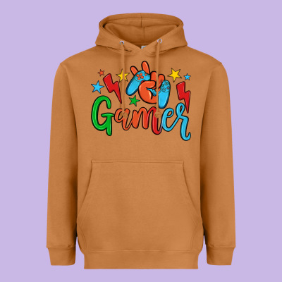 Gamer Heavyweight Hoodie Designed By Jahusdesignshop