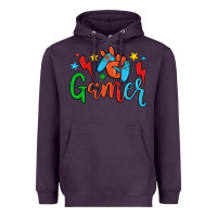 Plum gamer Heavyweight Hoodie - JahusDesignShop