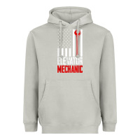 Moon Dust elevator mechanic american flag gift for elevator technician t shirt Heavyweight Hoodie - linhVisuals