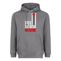 Storm elevator mechanic american flag gift for elevator technician t shirt Heavyweight Hoodie - linhVisuals