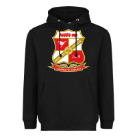 Black the swindon Heavyweight Hoodie - linhVisuals
