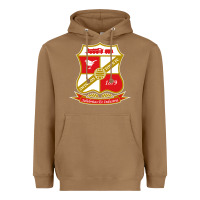Toasted Coconut the swindon Heavyweight Hoodie - linhVisuals