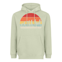 Matcha vintage retro evolution of the pinball lover premium t shirt Heavyweight Hoodie - linhVisuals