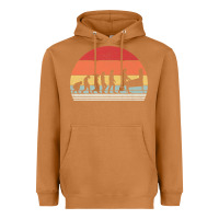 Meerkat vintage retro evolution of the pinball lover premium t shirt Heavyweight Hoodie - linhVisuals