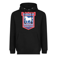 Black the ipswich town Heavyweight Hoodie - linhVisuals