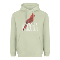 Matcha black vintage cardinal red bird arizona az gifts premium t shirt Heavyweight Hoodie - linhVisuals