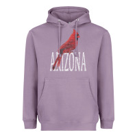 Lavender black vintage cardinal red bird arizona az gifts premium t shirt Heavyweight Hoodie - linhVisuals