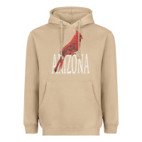 Mushroom black vintage cardinal red bird arizona az gifts premium t shirt Heavyweight Hoodie - linhVisuals
