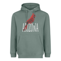 Sage black vintage cardinal red bird arizona az gifts premium t shirt Heavyweight Hoodie - linhVisuals