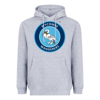 Heather Grey the wycombe wanderers Heavyweight Hoodie - linhVisuals