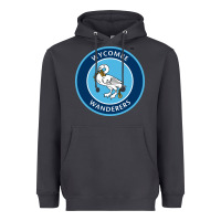 Smoke the wycombe wanderers Heavyweight Hoodie - linhVisuals