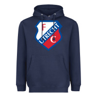 Navy the  utrecht Heavyweight Hoodie - linhVisuals