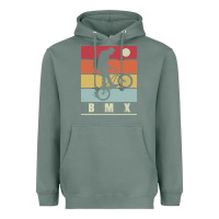 Sage bmx vintage bike fans kids gift boys bmx pullover hoodie Heavyweight Hoodie - linhVisuals