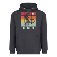 Smoke bmx vintage bike fans kids gift boys bmx pullover hoodie Heavyweight Hoodie - linhVisuals